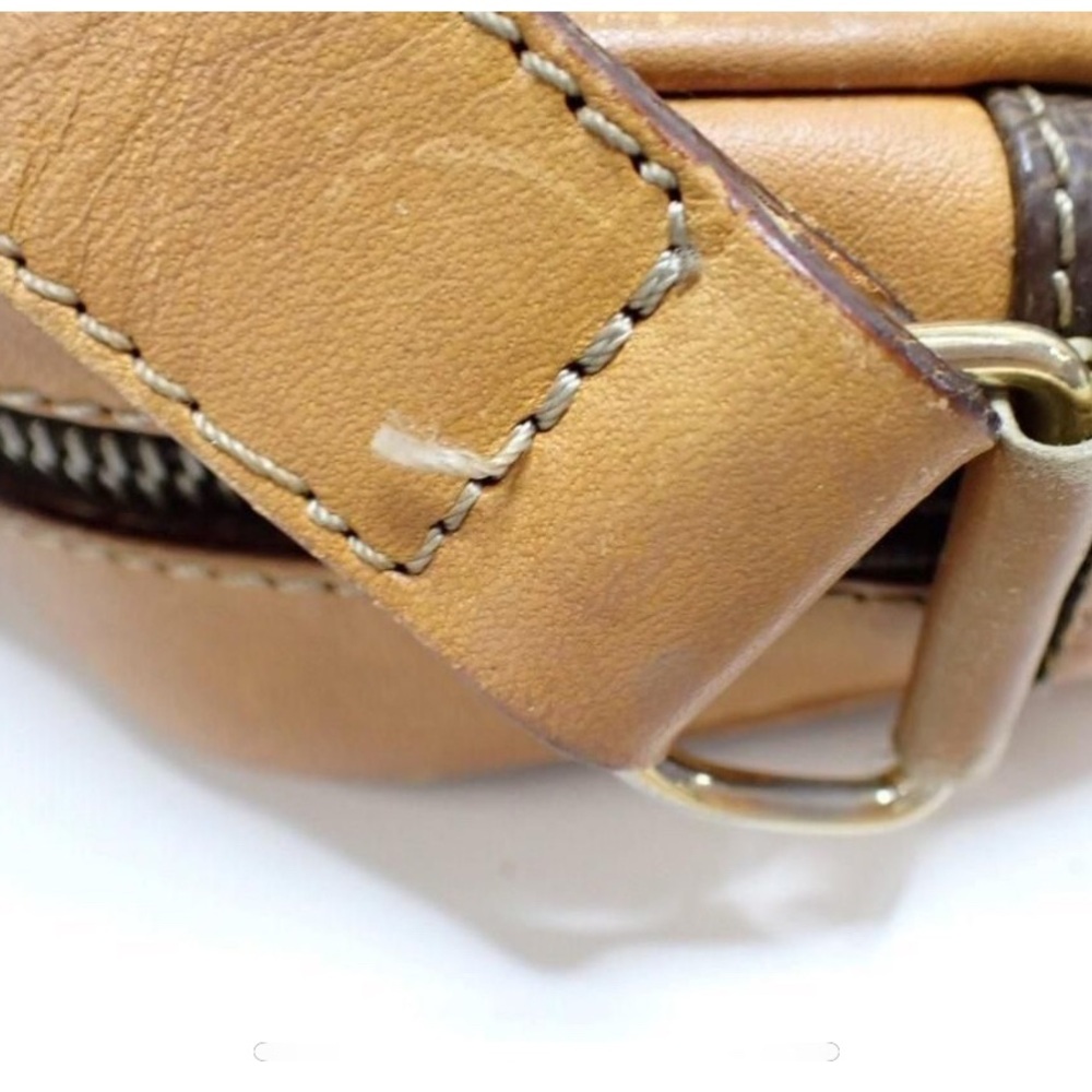 Brown and Tan CrossbodyCeline Brown Macadam Crossbody  Bag - Picture 6 of 9